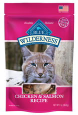 Blue Buffalo BLUE WILDERNESS CAT TREAT CHICKEN & SALMON 2OZ