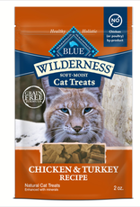 Blue Buffalo BLUE WILDERNESS CAT TREAT CHICKEN & TURKEY 2OZ