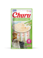 Inaba INABA Churu Creamy Cat Treat Chicken with Scallop 0.5 oz - 4 Tubes