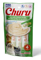 Inaba INABA Churu Creamy Cat Treat Tuna with Chicken 0.5 Oz - 4 Tubes