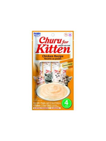 Inaba INABA Churu Kitten Purees Chicken Recipe Cat Treats 2 oz