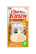 Inaba INABA Churu Kitten Purees Chicken Recipe Cat Treats 2 oz