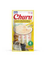 Inaba INABA Churu Creamy Cat Treat Chicken with Cheese 0.5 oz - 4 Tubes