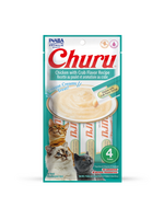 Inaba INABA Churu Creamy Cat Treat Chicken with Crab 0.5 oz - 4 Tubes