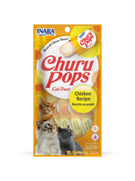 Inaba INABA Churu Pops Cat Treats Chicken .54 oz - 4 Pack