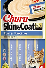 Inaba INABA Churu Skin & Coat Wet Cat Treat Tuna Recipe - 4 Tubes