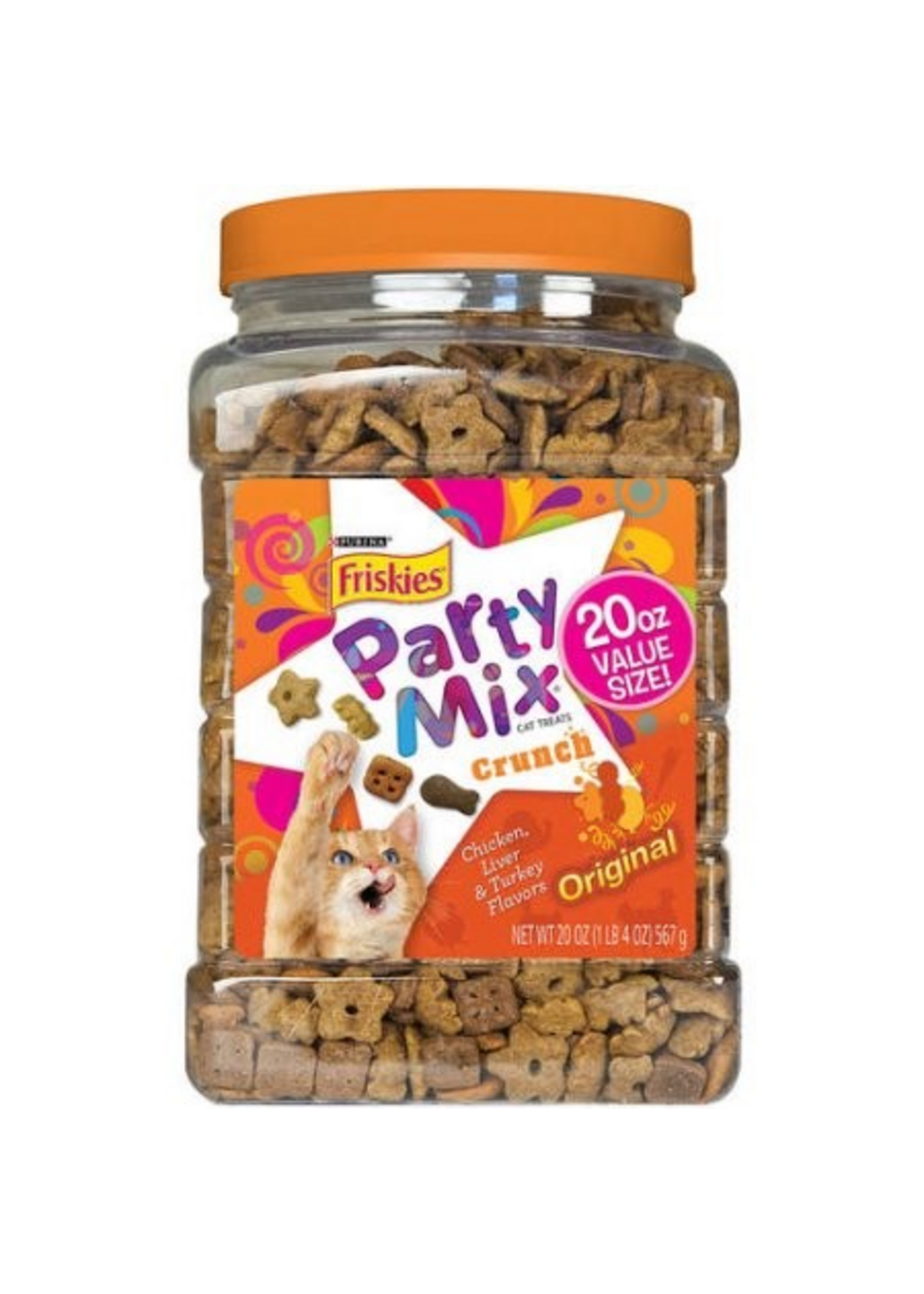 Friskies FRISKIES PARTY MIX TREAT ORIGINAL CRUNCH 20OZ