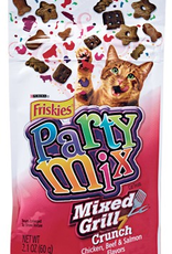 Nestle Purina Purina Friskies Cat Treats Party Mix Mixed Grill Crunch 2.1 oz
