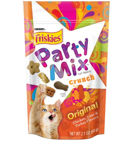 Nestle Purina Purina Friskies Cat Treats Party Mix Original Crunch 2.1 oz