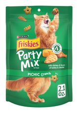 Nestle Purina Purina Friskies Cat Treats Party Mix Picnic Crunch 2.1 oz