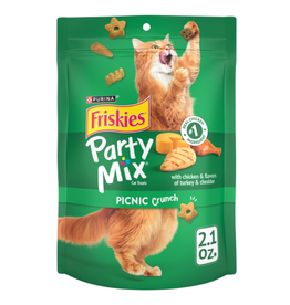 Friskies Purina Friskies Cat Treats Party Mix Picnic Crunch 2.1 oz
