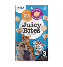 Inaba INABA Juicy Bites Cat Treats Scallop and Crab 0.4 oz