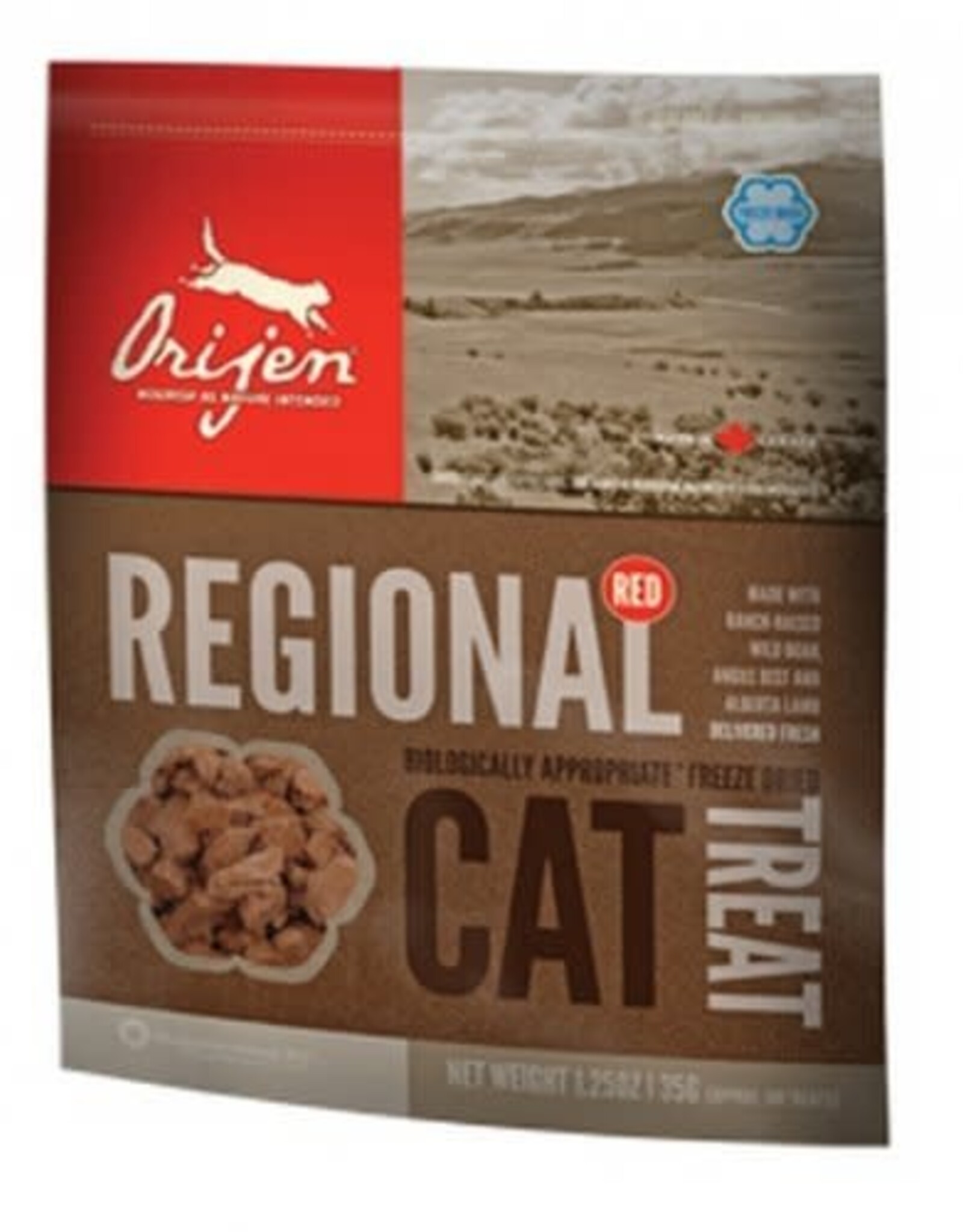 CHAMPION PET FOOD Orijen Regional Red Freeze Dried Cat Treats - 1.25 Oz
