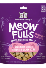 Stella & Chewy's Stella & Chewy's Meowfulls Whitefish & Salmon Recipe Freeze Dried Cat Treats 1.5 oz., Small
