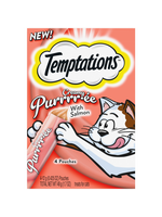 Temptations Temptations Creamy Puree Salmon Wet Cat Treats -  0.42 oz (4 Pack)