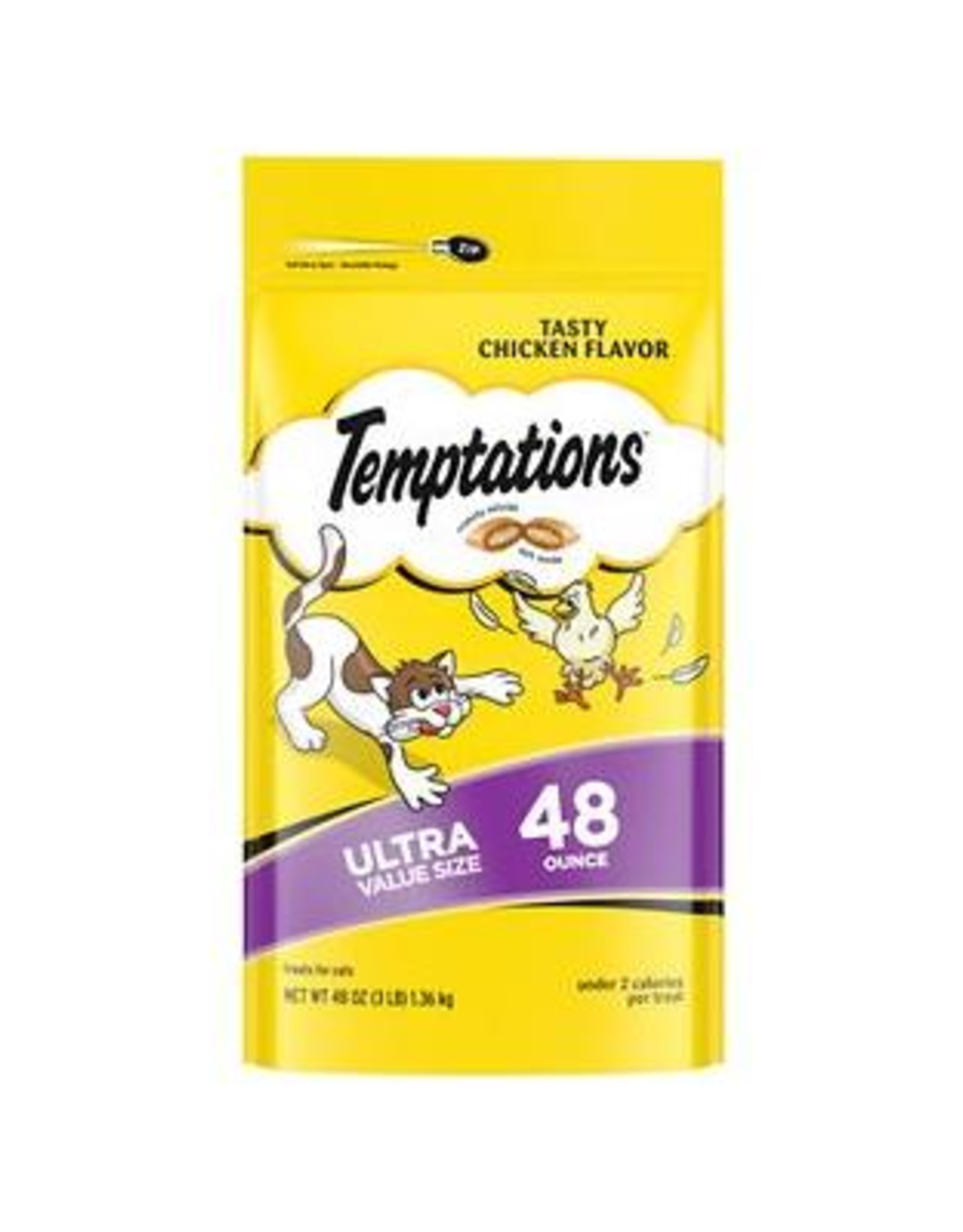 Temptations Temptations Classic Cat Treats Chicken Flavor 48 oz