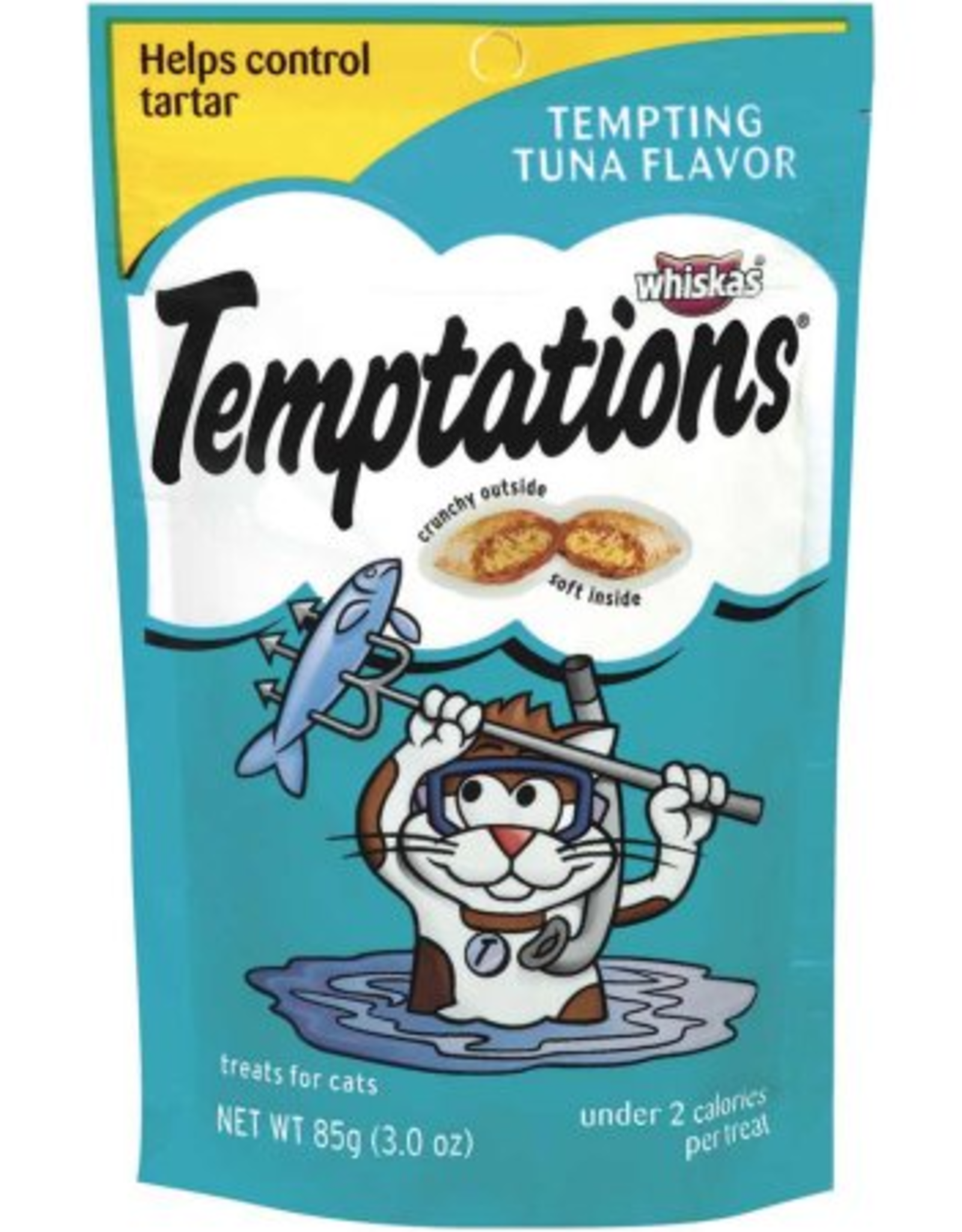 Temptations TEMPTATIONS CAT TREAT TEMPTING TUNA 3OZ