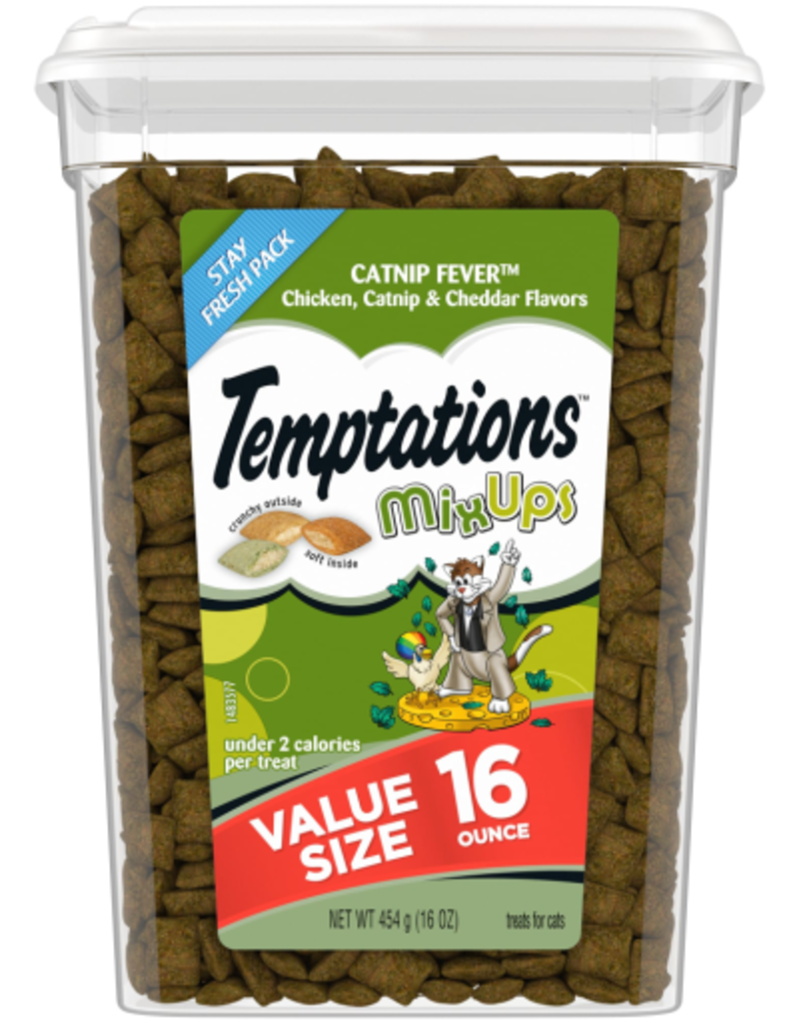 Temptations Temptations Mixups Catnip Fever Flavor Cat Treats 16 oz