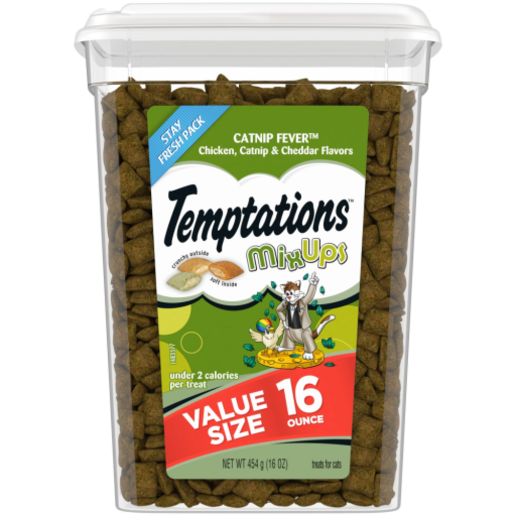 Temptations Temptations Mixups Catnip Fever Flavor Cat Treats 16 oz