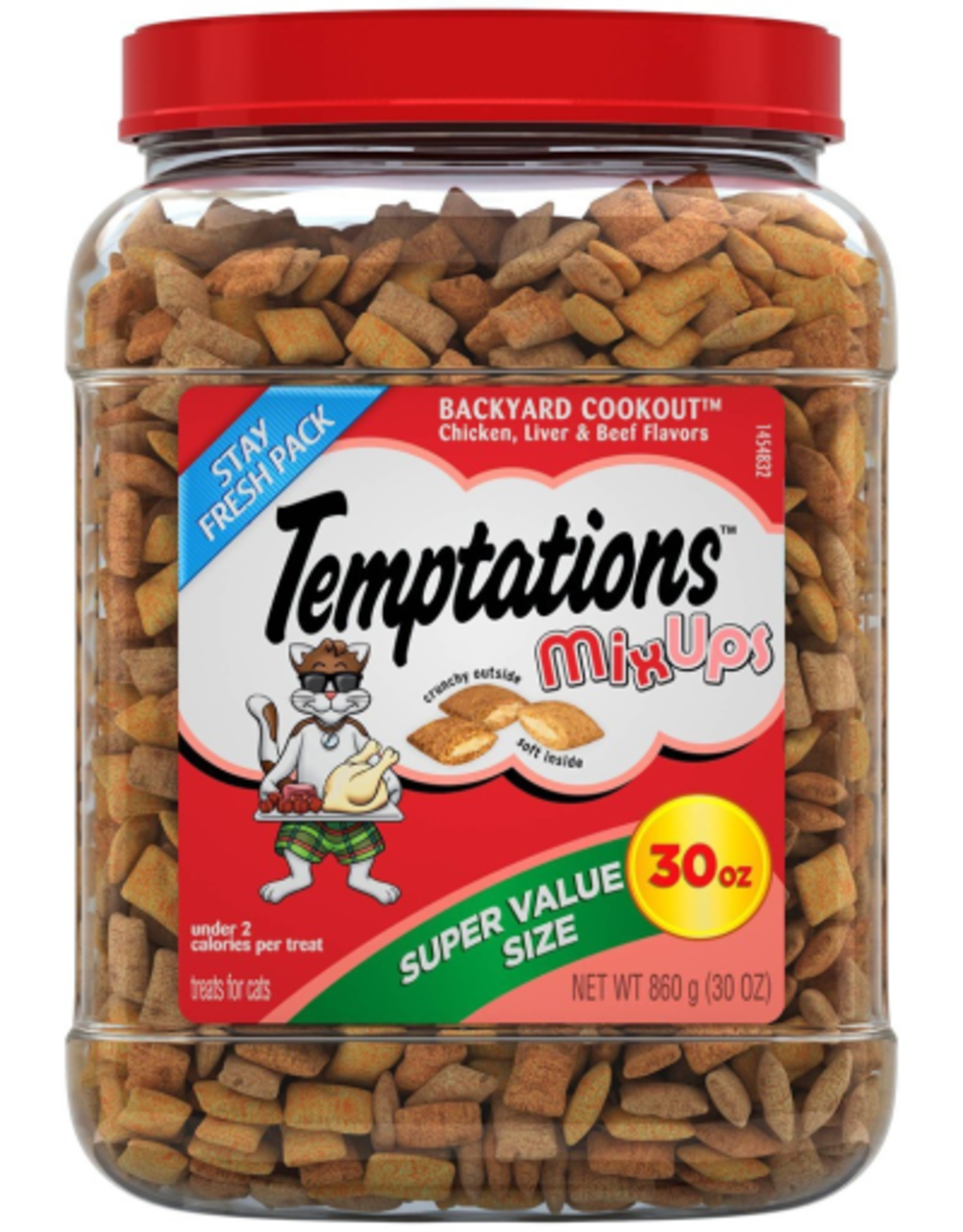 Temptations Temptations Mixups Backyard Cookout Cat Treats 30 oz