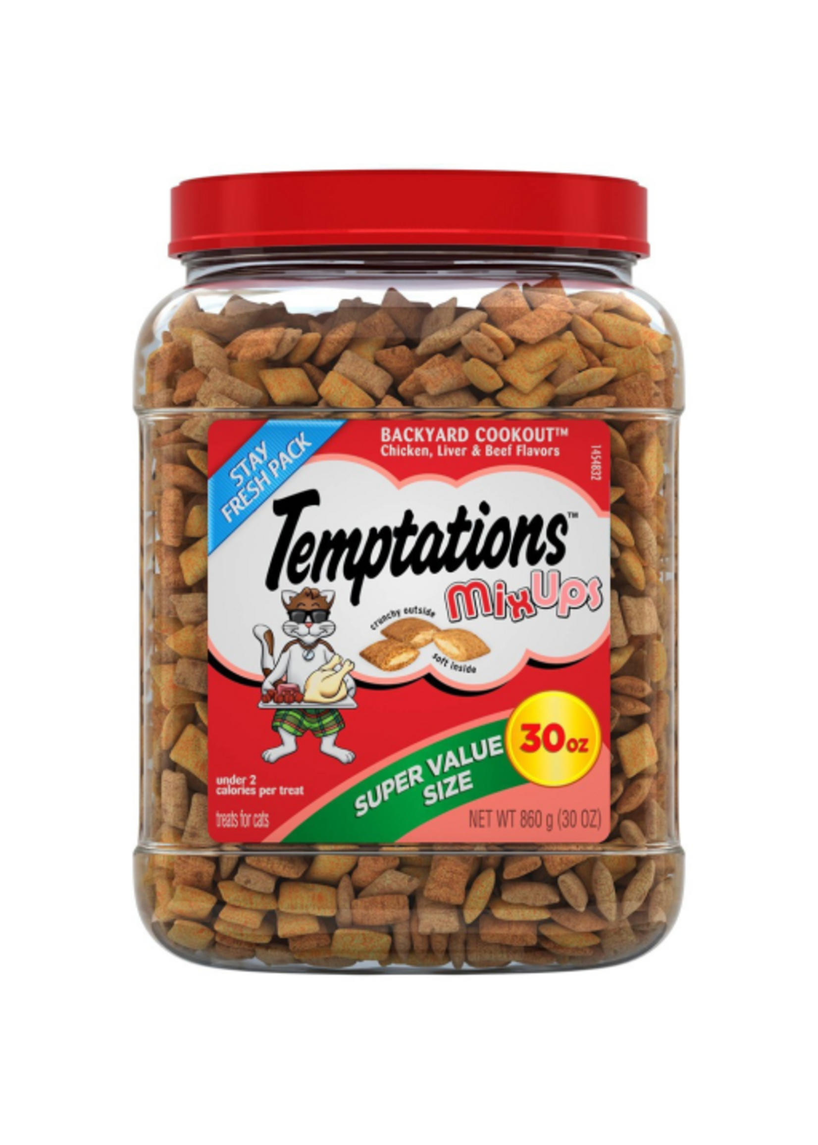 Temptations Temptations Mixups Backyard Cookout Cat Treats 30 oz