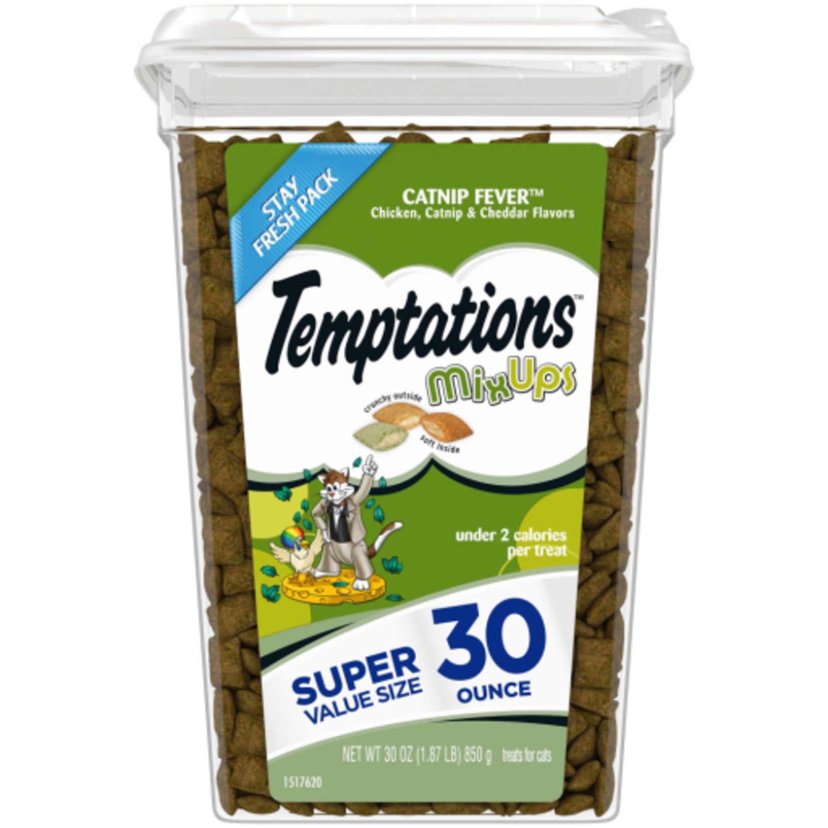 Temptations Temptations Mixups Catnip Fever Flavor Cat Treats 30 oz