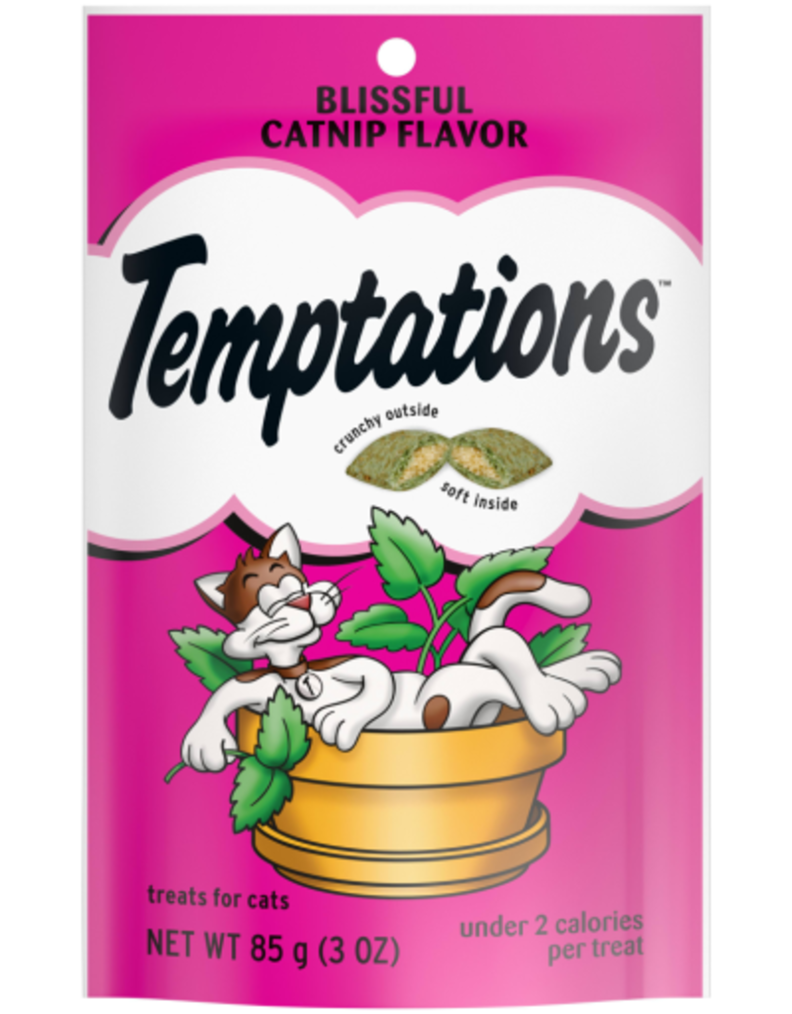 Temptations Temptations Classic Cat Treats Blissful Catnip Flavor 3 oz