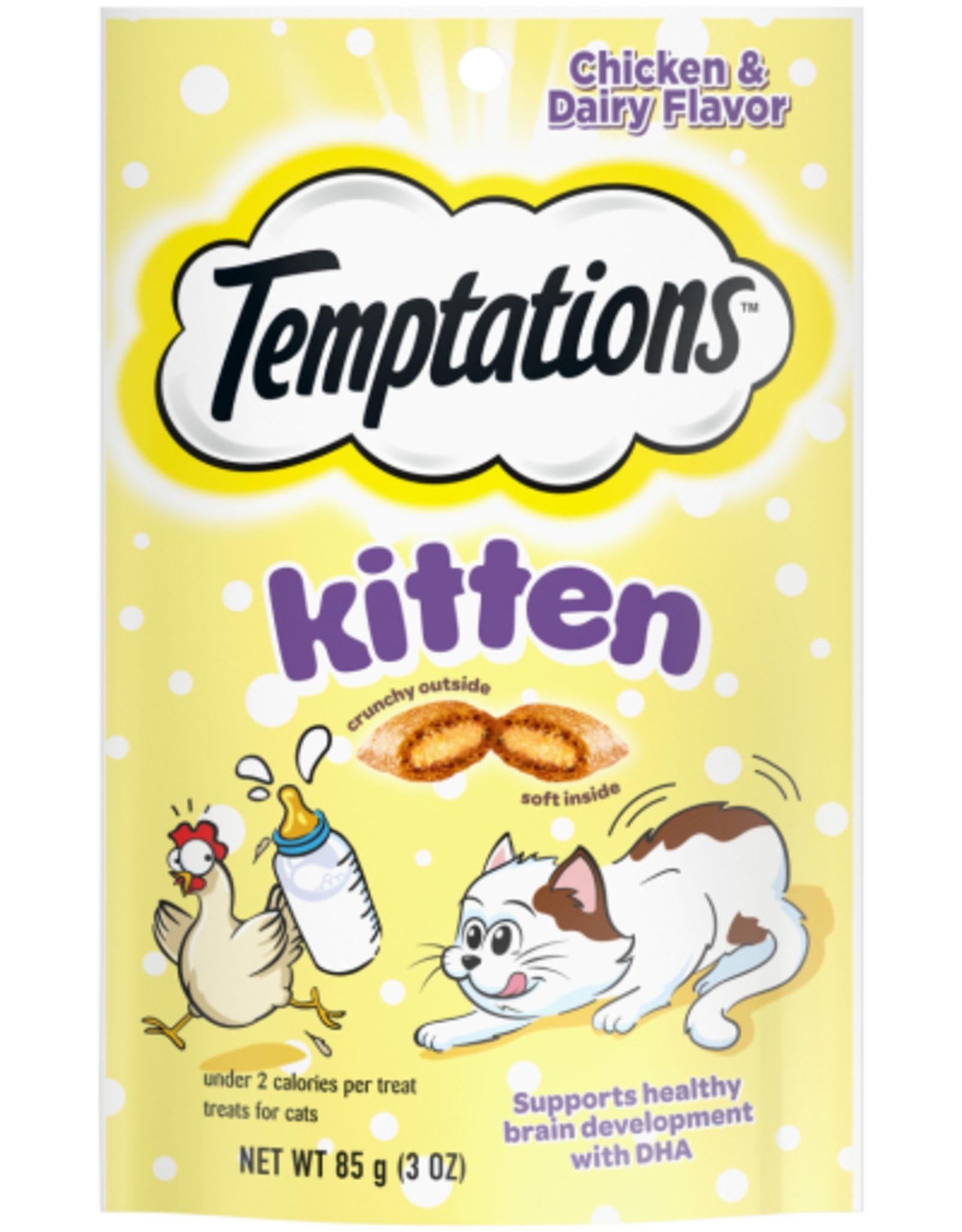Temptations Temptations Kitten Chicken & Dairy Flavor Treats 3 oz