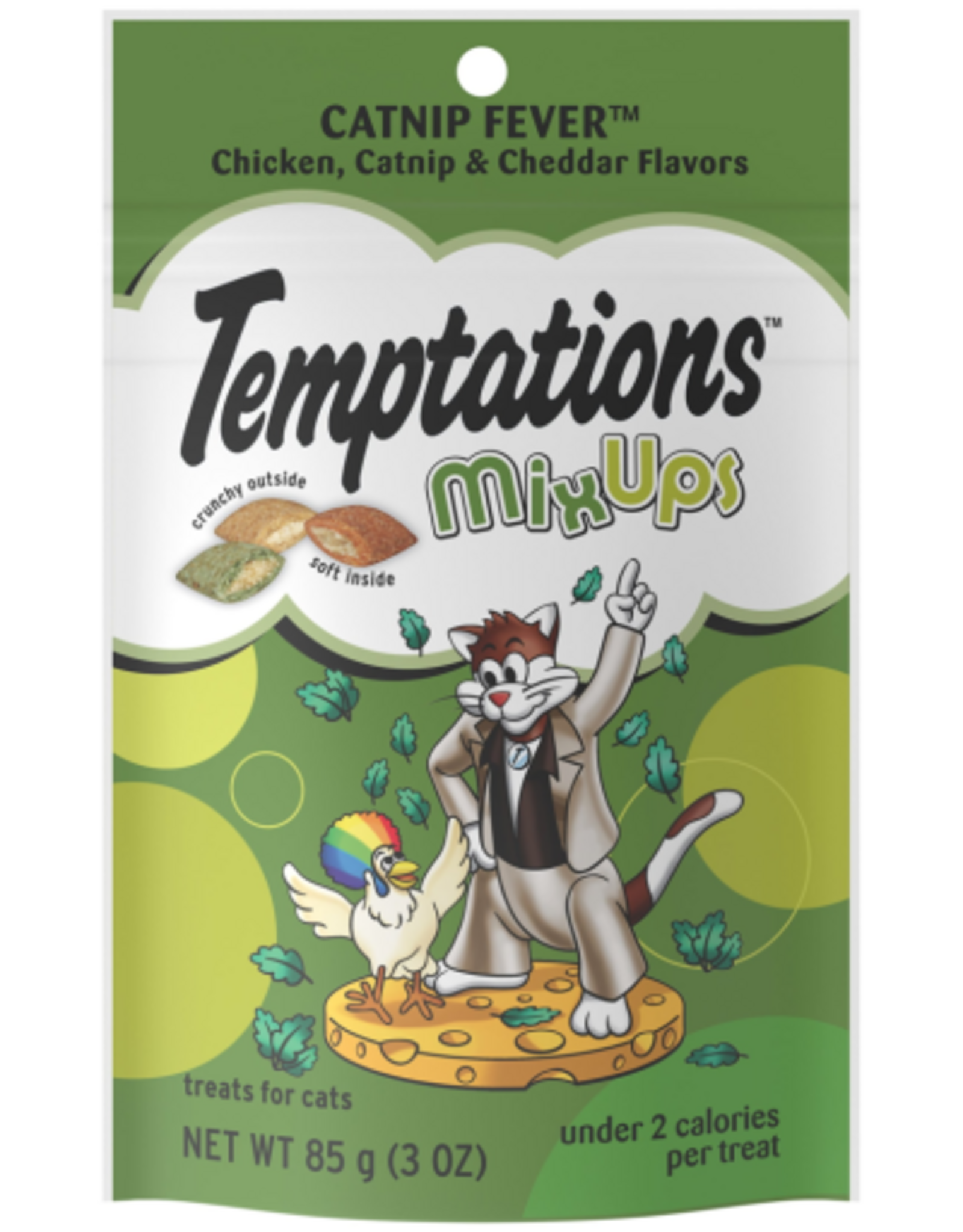 Temptations Temptations Mixups Catnip Fever Flavor Cat Treats 3 oz