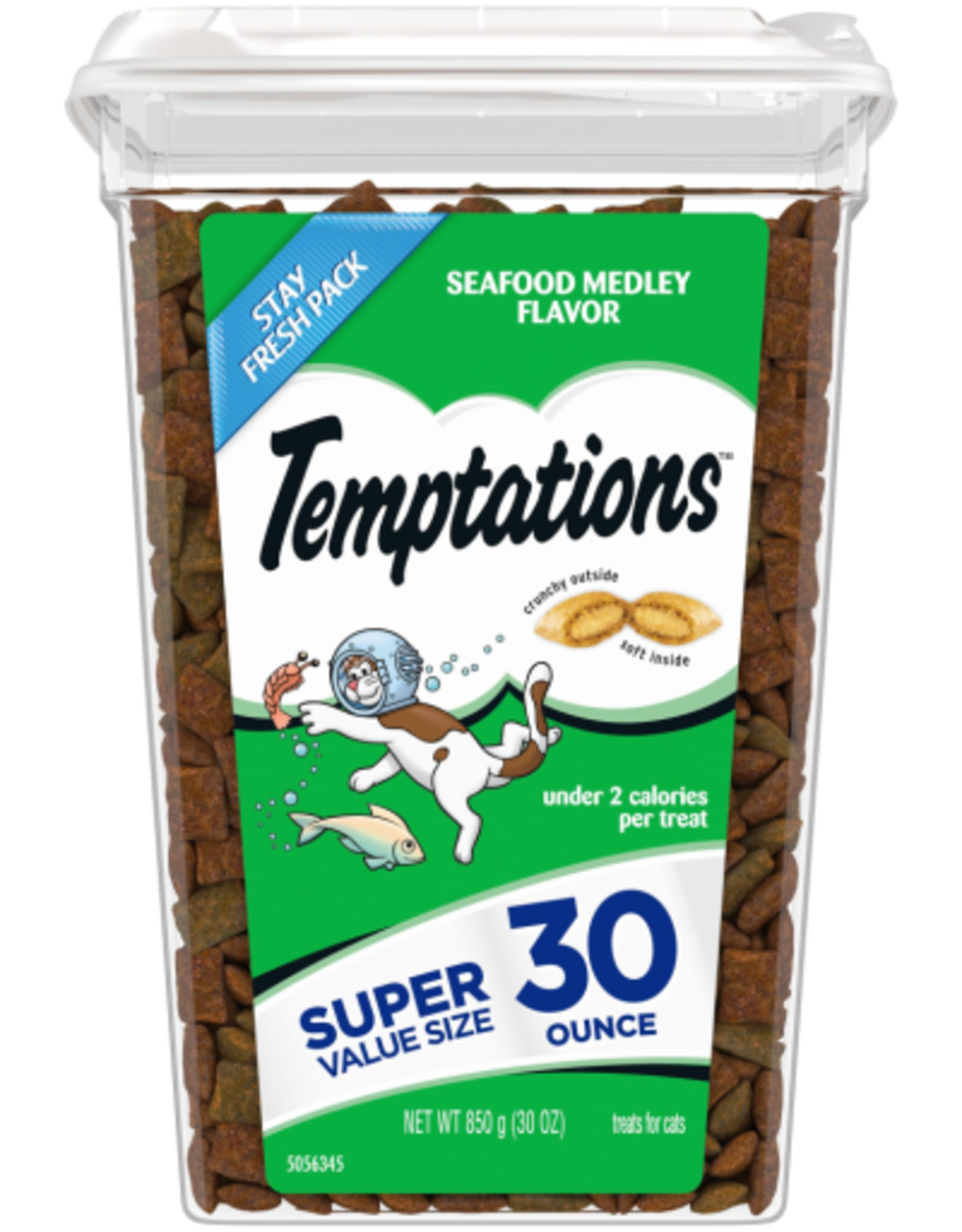 Temptations Temptations Classic Cat Treats Seafood Medley Flavor 30 oz