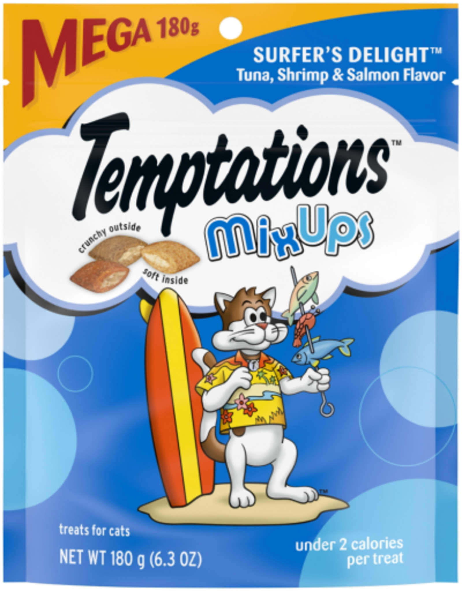 Temptations Temptations Mixups Surfer's Delight Flavor Cat Treats 6.3 oz
