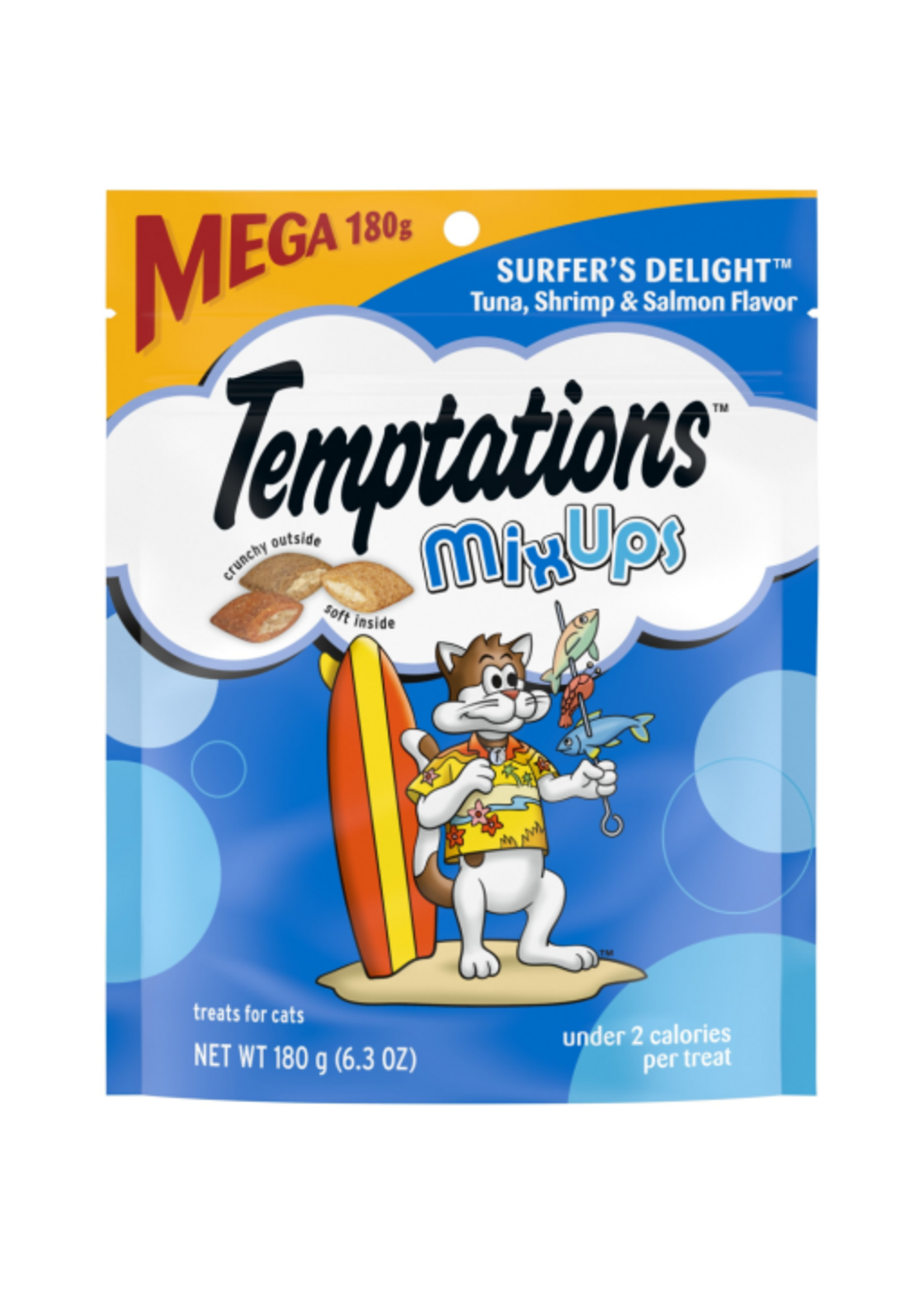 Temptations Temptations Mixups Surfer's Delight Flavor Cat Treats 6.3 oz
