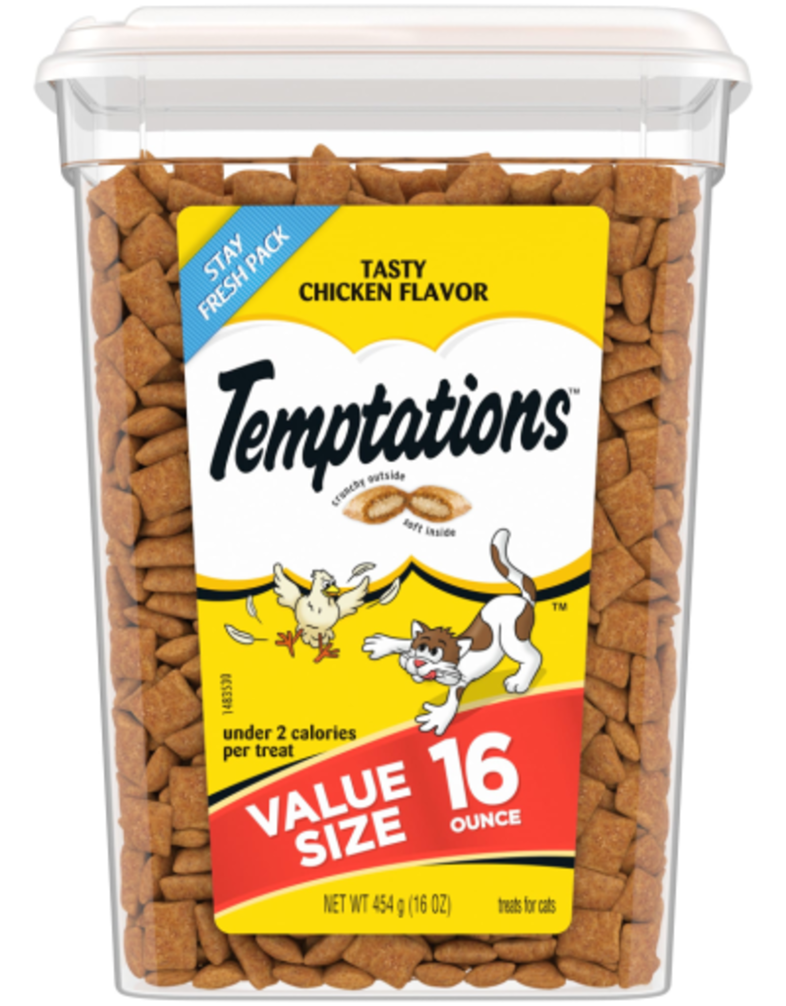Temptations TEMPTATIONS CAT TREAT TASTY CHICKEN 16OZ