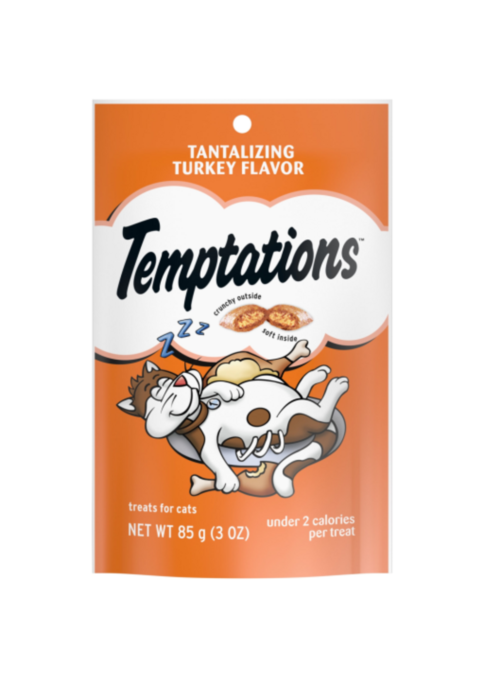 Temptations TEMPTATIONS CAT TREAT TANTALIZING TURKEY 3OZ