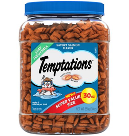 Temptations Temptations Classic Cat Treats Savory Salmon Flavor 30 oz