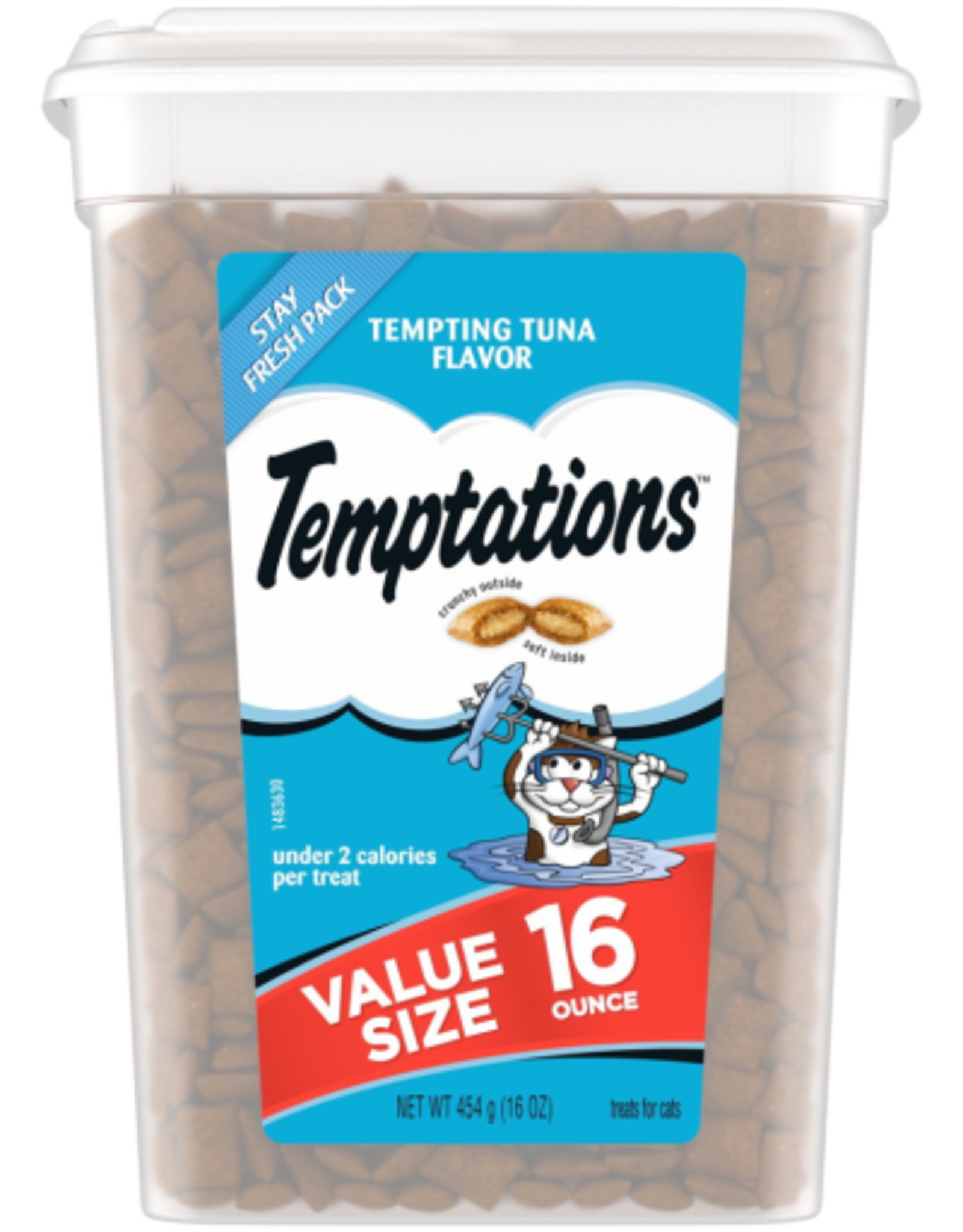 Temptations Temptations Tempting Tuna Flavor Cat Treats 16 oz