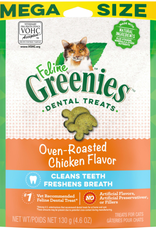 GREENIES GREENIES FELINE DENTAL CHICKEN TREAT 4.6OZ