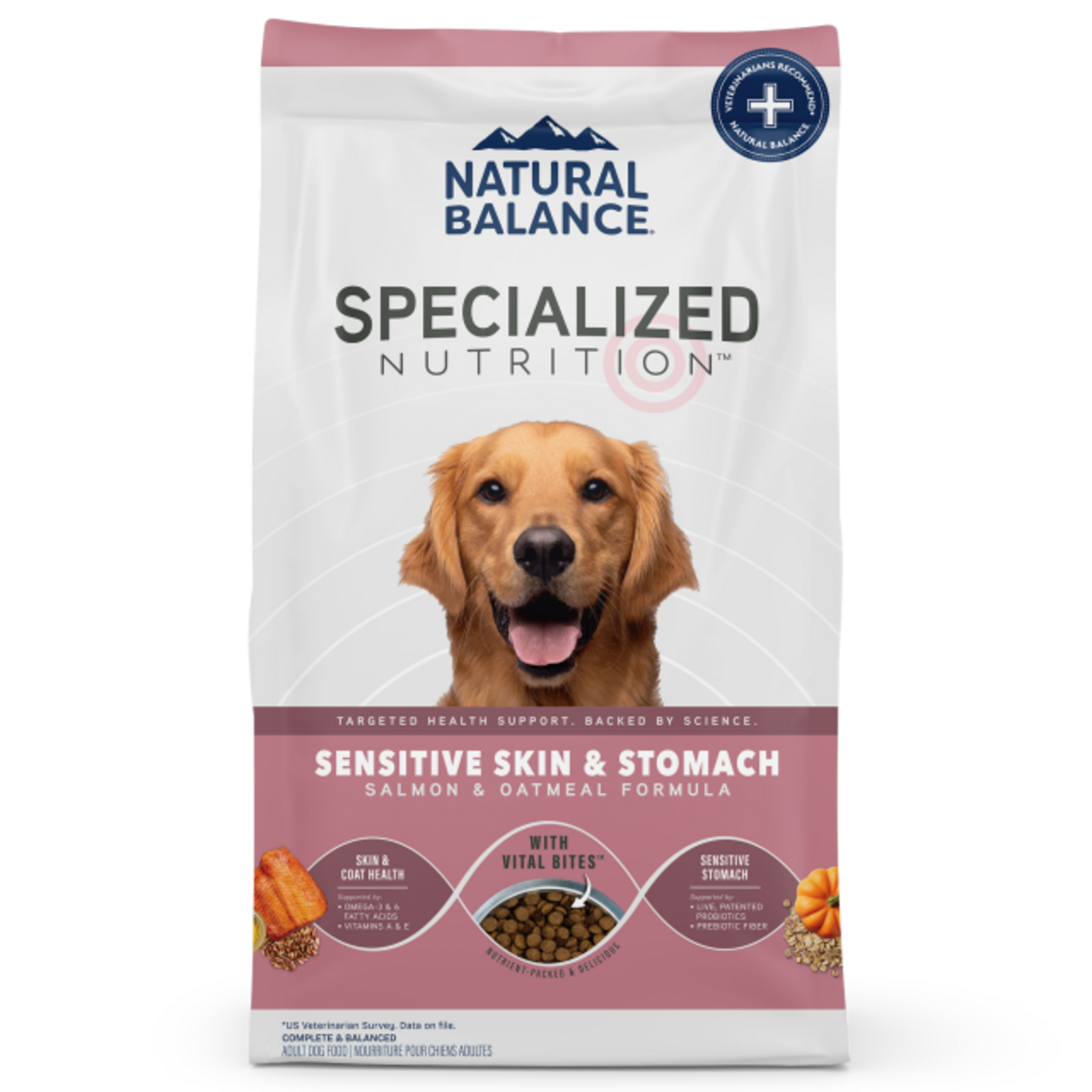 Natural Balance Natural Balance Specialized Sensitive Skin & Stomach Salmon Dry Dog Food - 3.5 lb