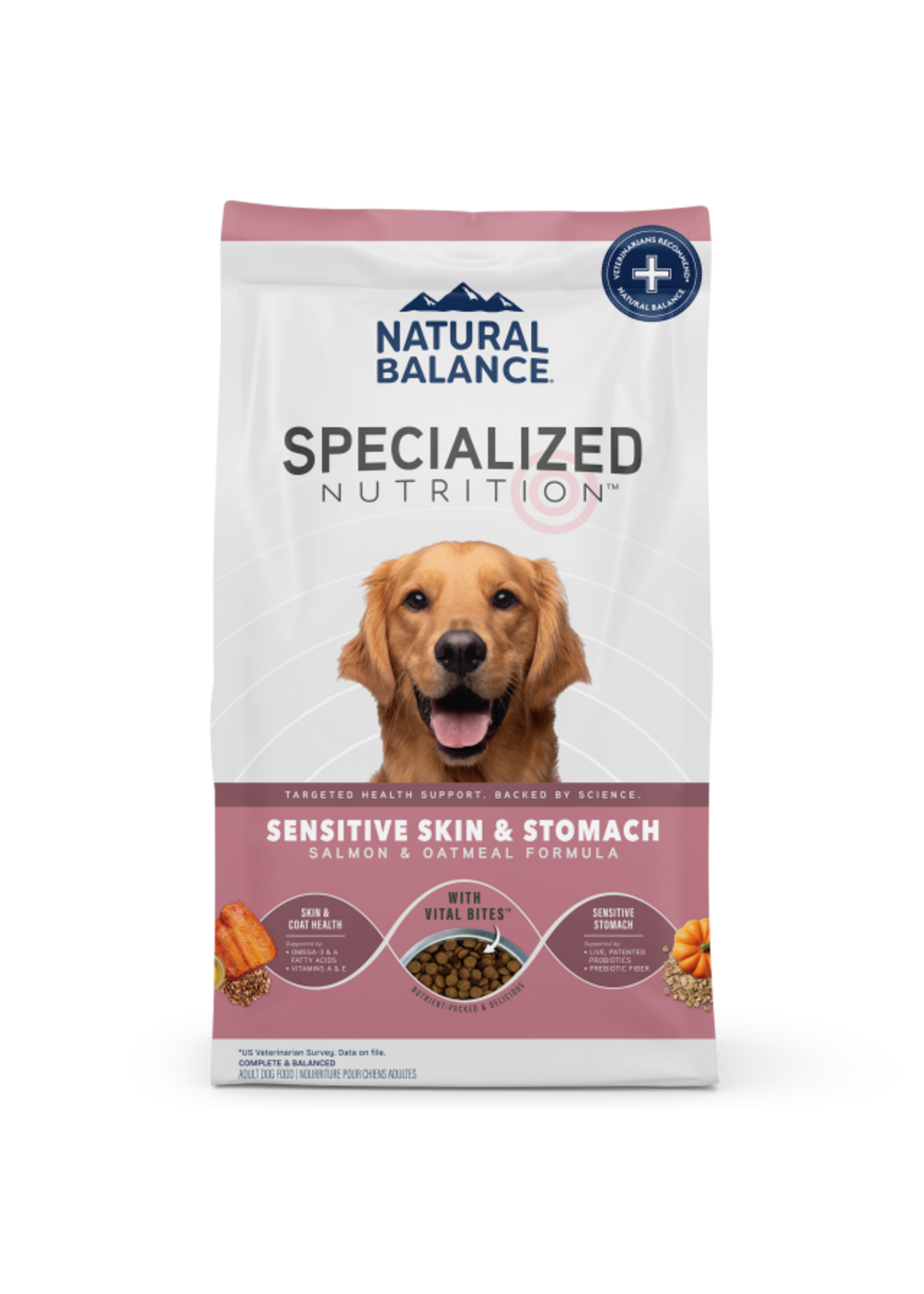 Natural Balance Natural Balance Specialized Sensitive Skin & Stomach Salmon Dry Dog Food - 3.5 lb