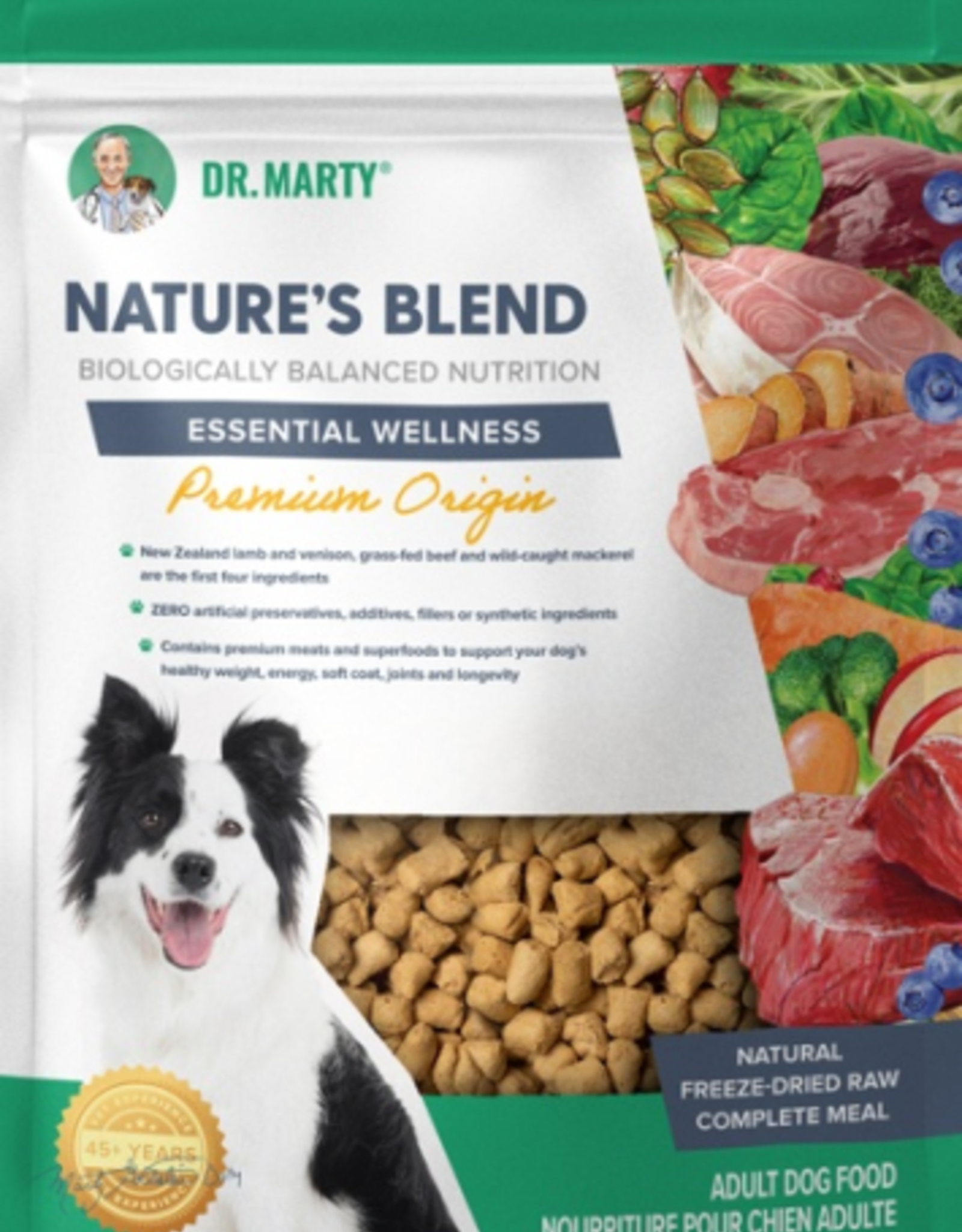 Dr. Marty Dr. Marty Nature's Blend Essential Wellness Premium Origin Freeze Dried Raw Dog Food 16 oz