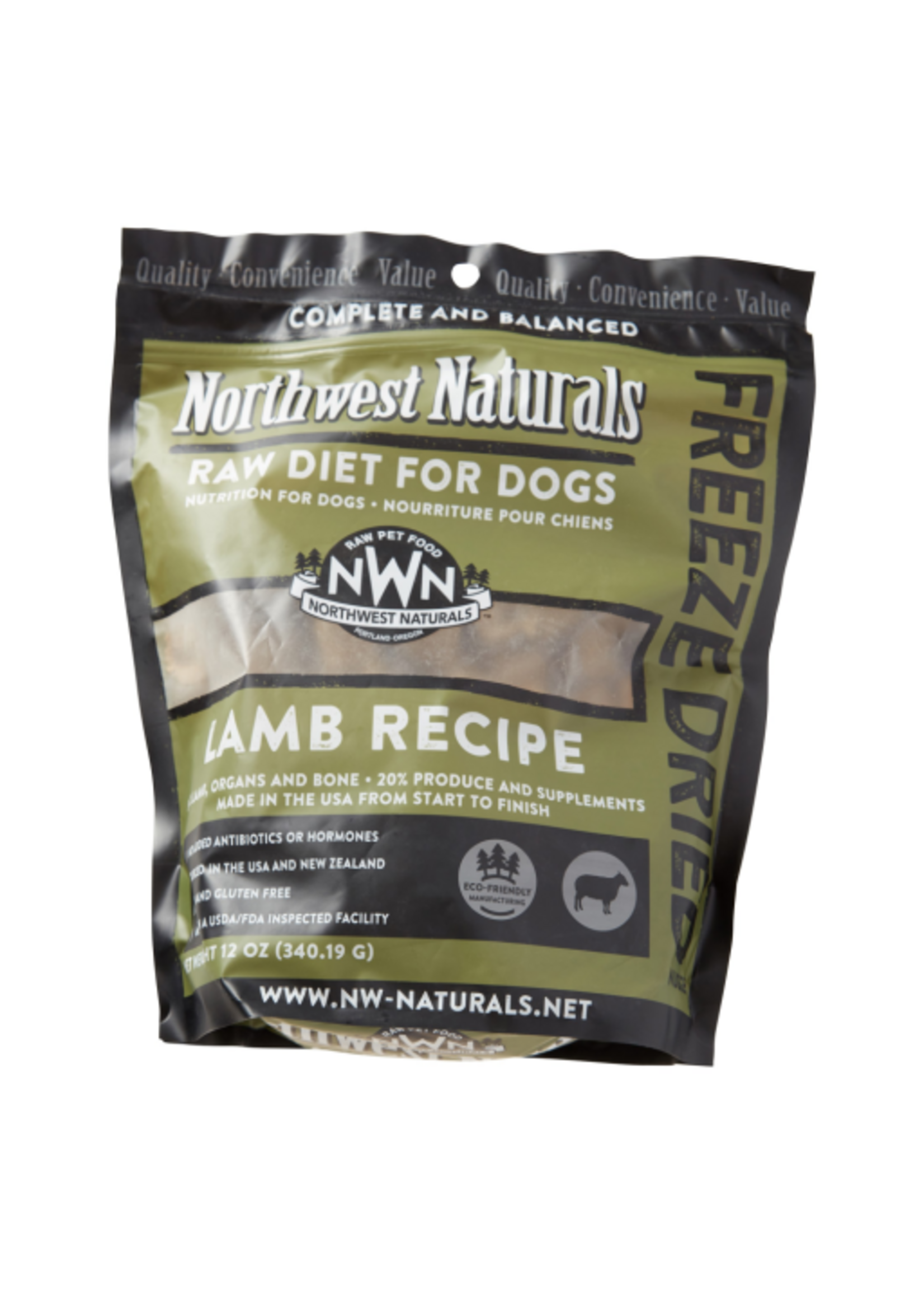 Northwest Naturals Northwest Naturals Nuggets Lamb Freeze Dried Dog Food - 12 oz