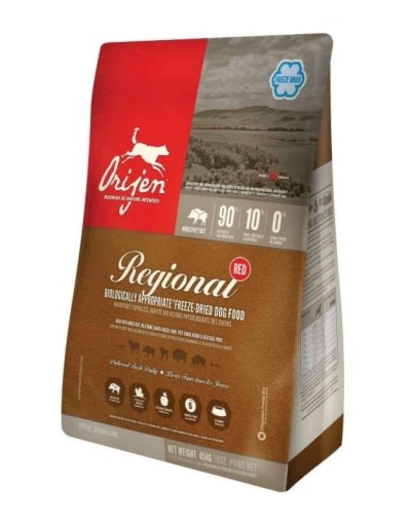 Champion Pet Food Orijen Dog Regional Red Freeze Dried 16 oz