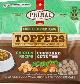 Primal Primal Dog Freeze Dried Cupboard Cuts Toppers Chicken 18 oz