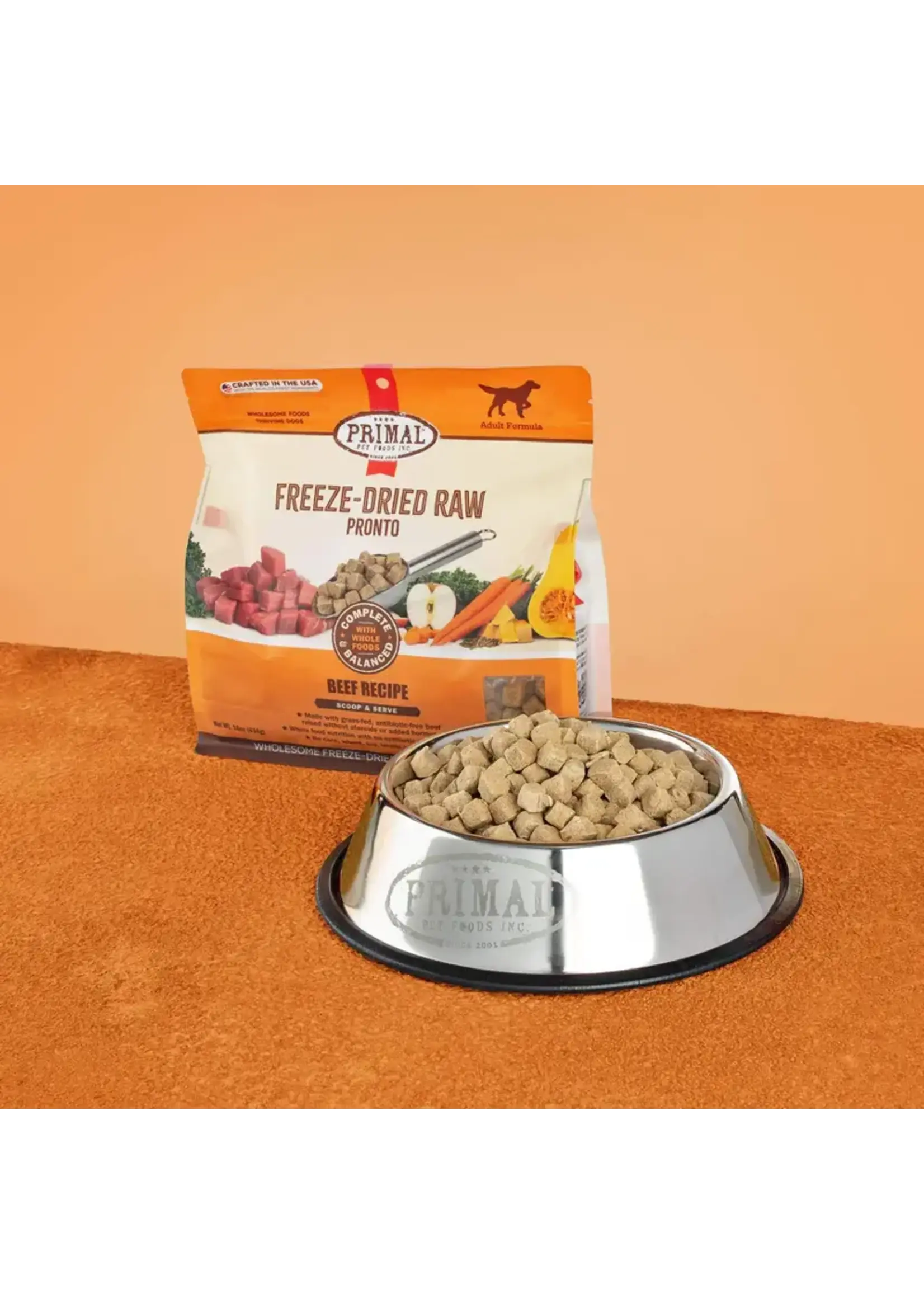 Primal Primal Dog Freeze Dried Pronto Beef 25 oz