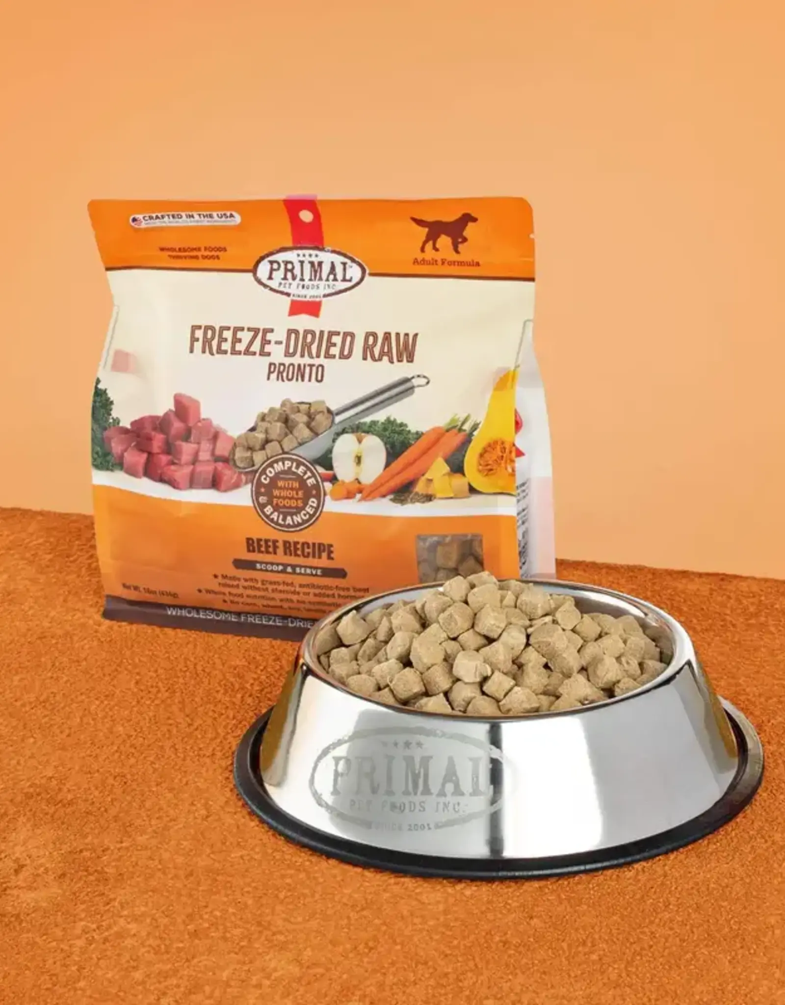 Primal Primal Dog Freeze Dried Pronto Beef 7 oz