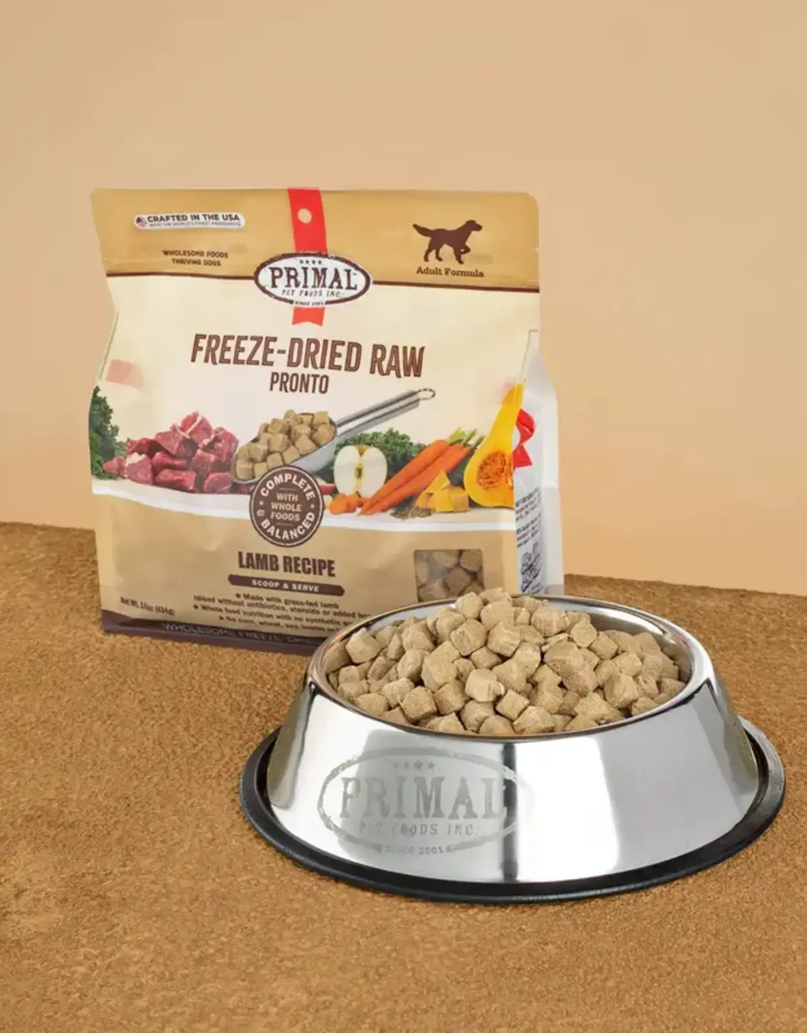 Primal Primal Dog Freeze Dried Pronto Lamb 7 oz