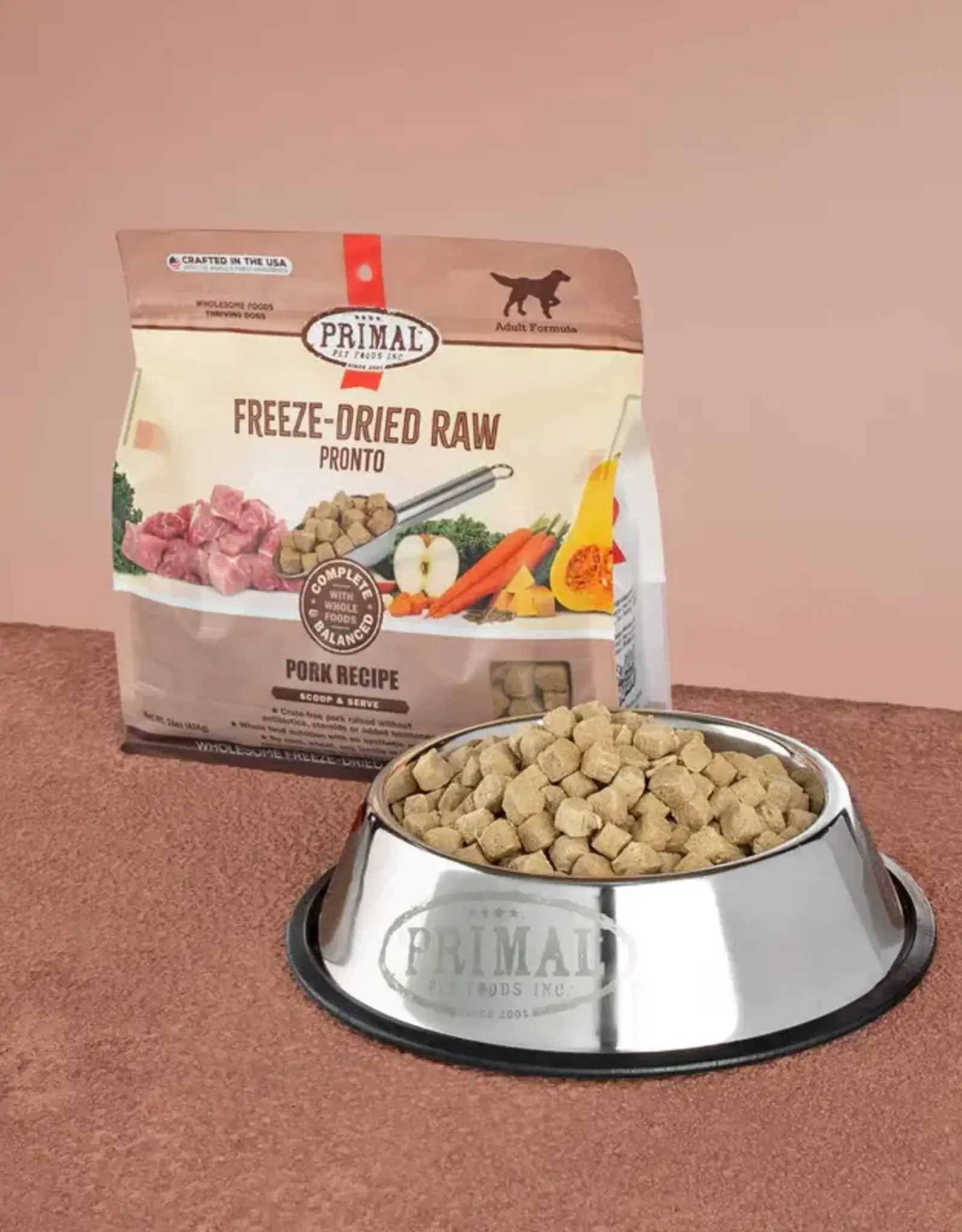 Primal Primal Dog Freeze Dried Pronto Pork 7 oz