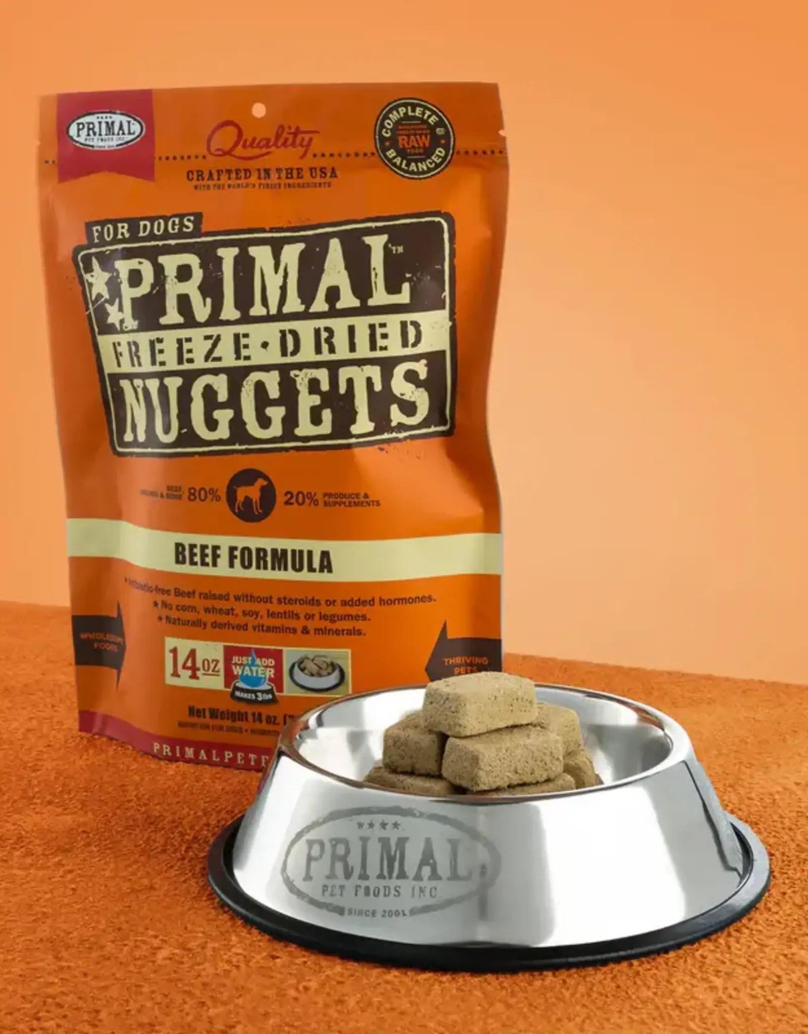 Primal Primal Dog Freeze Dried Nuggets Beef 5.5 oz