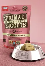 Primal Primal Dog Freeze Dried Nuggets Turkey & Sardine 14 oz