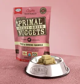 Primal Primal Dog Freeze Dried Nuggets Turkey & Sardine 5.5 oz